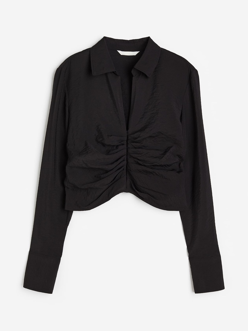 H&M Cerise Collared Blouse